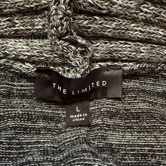 Vintage The Limited Charcoal Cowl Neck Sweater - Picture 2 of 3